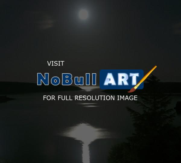 Nature - Moon Over The Water - Digital